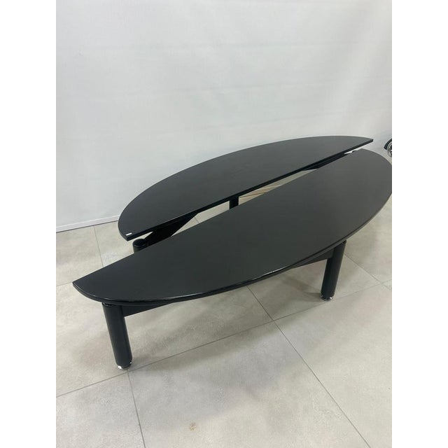 Sinbad Coffee Table by Vico Magistretti for Cassina, 1980, Set of 2 For Sale - Image 6 of 12