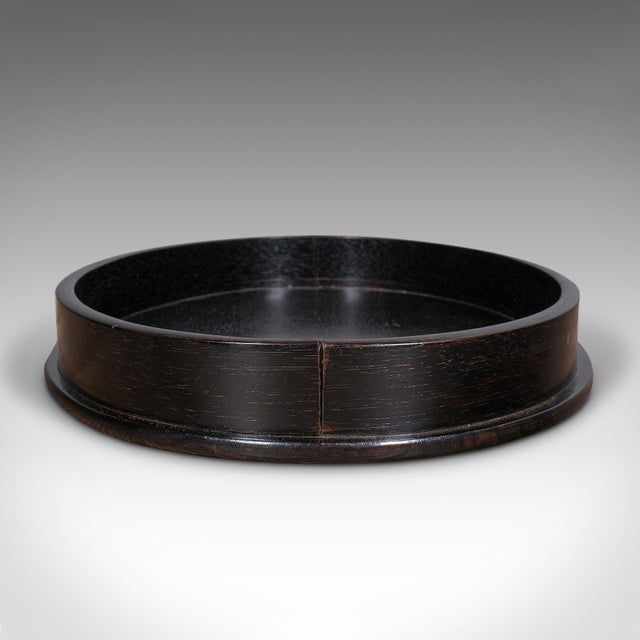 1900's Antique Oval Trinkets Tray For Sale - Image 4 of 9