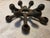 Black Vintage 1960s Danish Dansk Designs Quistgaard ‘Spider’ Cast Iron Candleholder, Atomic Era Style For Sale - Image 8 of 10