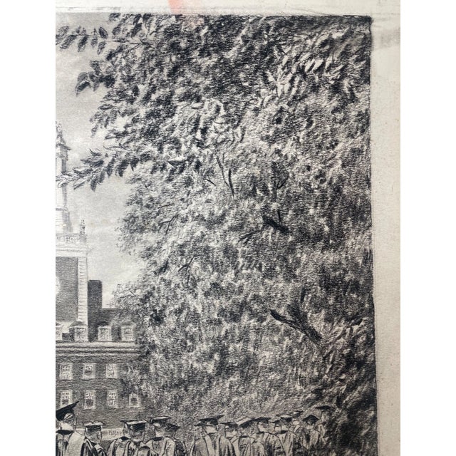 Drawing/Sketching Materials 1990s Original Alfred Panepinto Realism College Graduation Drawing Sketch Illustration For Sale - Image 7 of 12