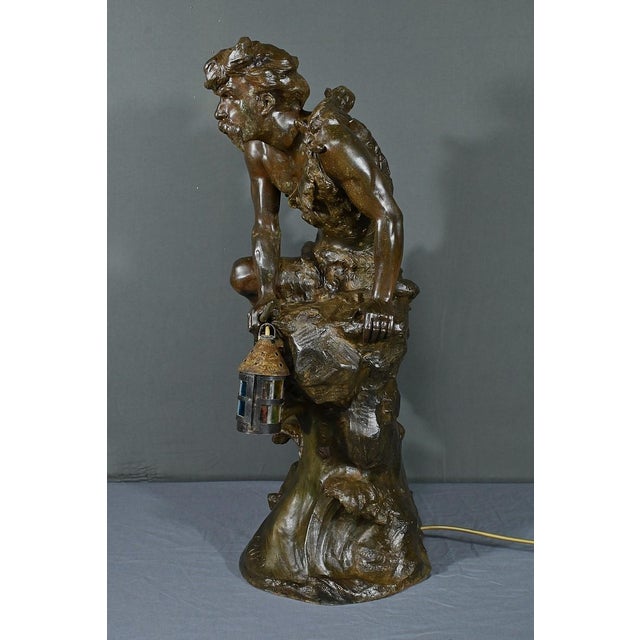 Large Regula Pirate Lamp by A. Foretay, Early 1900s For Sale - Image 3 of 18
