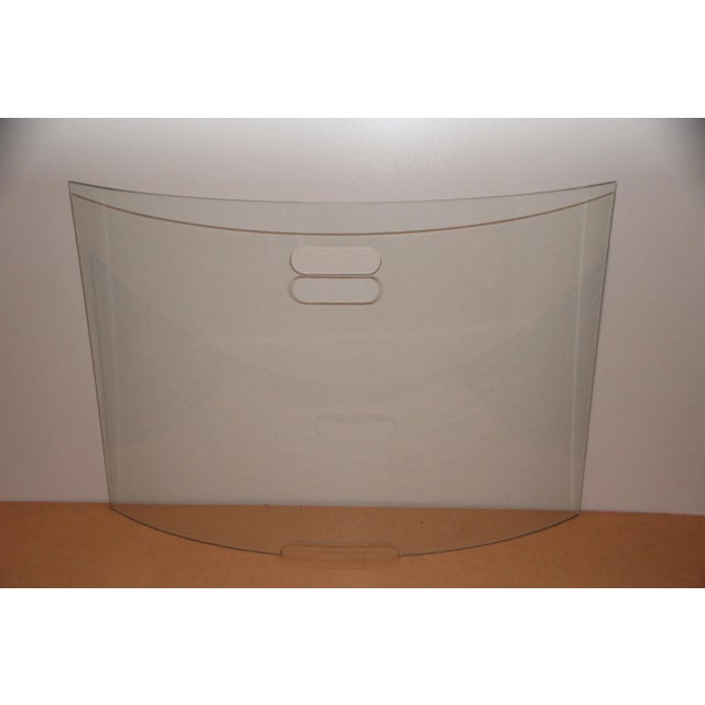 Glass Fireplace Screen, 1990s For Sale - Image 4 of 12
