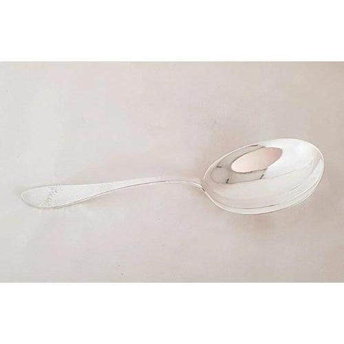 American Sterling Silver Berry and Fruit Serving Spoon from Shreve & Co. For Sale - Image 14 of 18