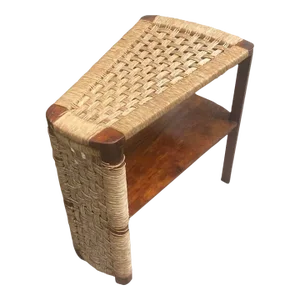 Michael Van Beuren Rope Cord Muebles Austin Side Table (Mexico)