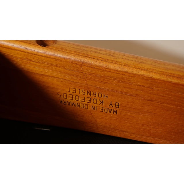 Teak Peter Dining Chairs by Niels Koefoed for Koefoeds Hornslet, Set of 6 For Sale - Image 9 of 16