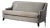 Gray Velvet Sofa by Kravet For Sale