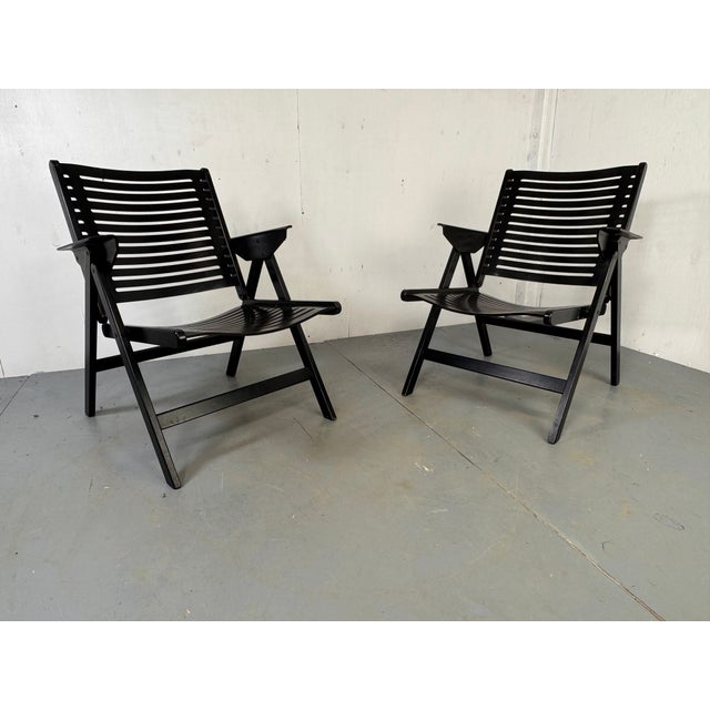 1960s Vintage Rex Easy Chairs in Plywood by Niko Kralj for Stol Kamnik, 1960s, Set of 2 For Sale - Image 5 of 10