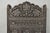 Vintage Anglo Indian Carved Teak Wood 4 Panel Room Divider Folding Screen For Sale - Image 13 of 15