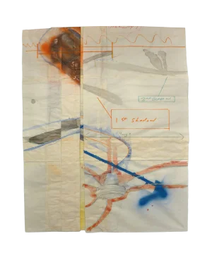 Peter Soriano "Warren St 8", Mixed Media