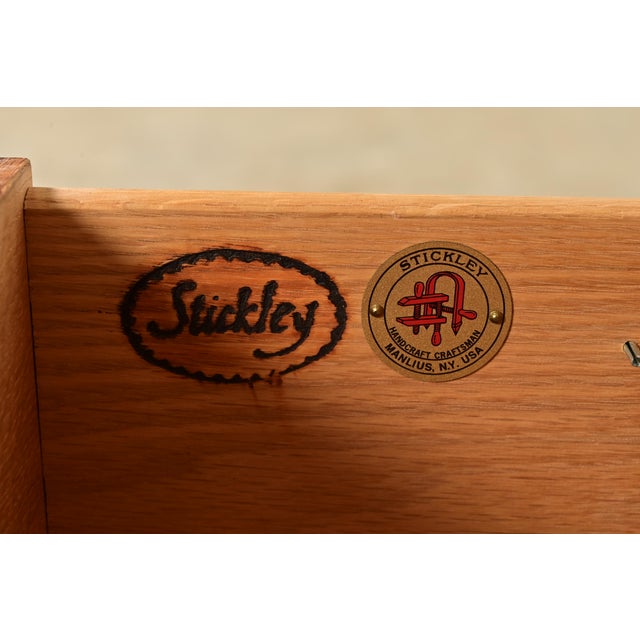 Stickley Mission Oak Arts & Crafts Media Cabinet For Sale - Image 10 of 14