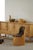 Mid-Century Swedish Pine Stump Chair / Kubstol with Floral Upholstery, 1960s For Sale - Image 10 of 17