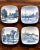 Ceramic Mid 20th Century Danish Porcelain Small Plate Collection- Set of 8 For Sale - Image 7 of 9