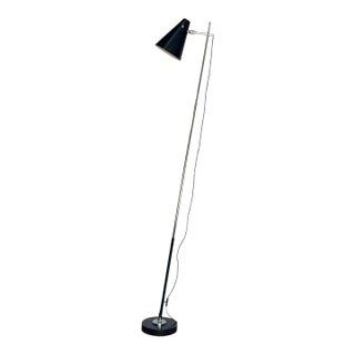 1950s Giuseppe Ostuni for Oluce Model 201 Telescopic Floor Lamp For Sale