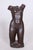 Black Art Deco Nude Torso Statue in Ceramic, 1940s For Sale - Image 8 of 8