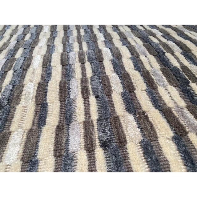 2020s Multi Modern Fine Hand Knotted Rug 8' X 10' For Sale - Image 5 of 8