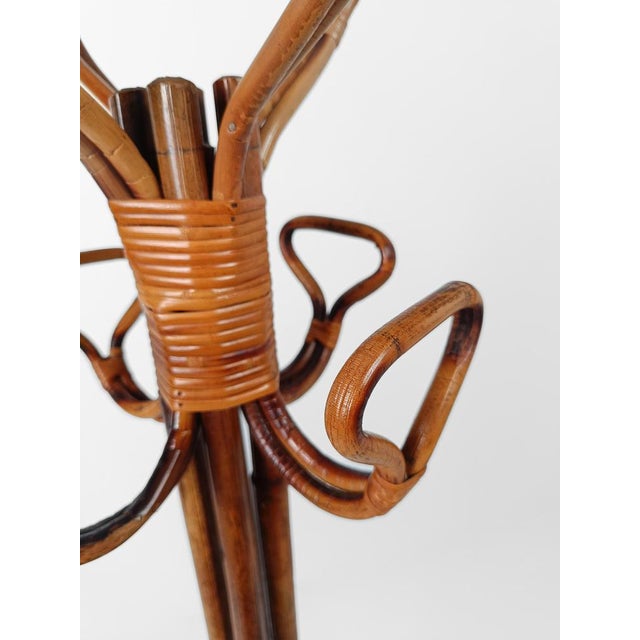 A beautiful vintage Coat Rack Stand made in Italy between the 1950s and 1960s. Handcrafted in the mid-20th century using...