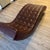 Early 21st Century Roche Bobois “Dolce” Chaise in a Distressed Brown Having Aluminum Legs. For Sale - Image 5 of 12