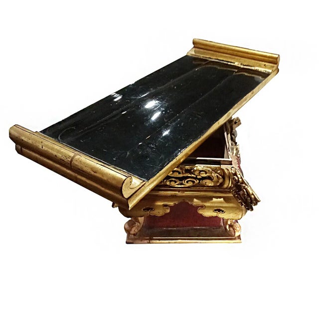 Japanese Lacquered Altar Table, Meiji Period, Late 19th Century For Sale - Image 4 of 12