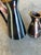 Brown Vases and Candleholders Set of Two in Earthy Ceramic Glaze Mid-Century Modern For Sale - Image 8 of 10