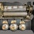 Brown 19th Century Swiss Cylinder Music Box with Three Bells in Walnut Case For Sale - Image 8 of 11