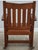 L. & J.G. Stickley, Inc. Antique L&jg Stickley Leather Seat Rocking Chair For Sale - Image 4 of 18