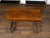 English 1860s Mahogany Table with Barley Twist Base and Petite Casters For Sale - Image 10 of 12