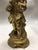 Figurative French 19th Century Figural Boy Gilt Gold Ceramic Bud Vase For Sale - Image 3 of 10