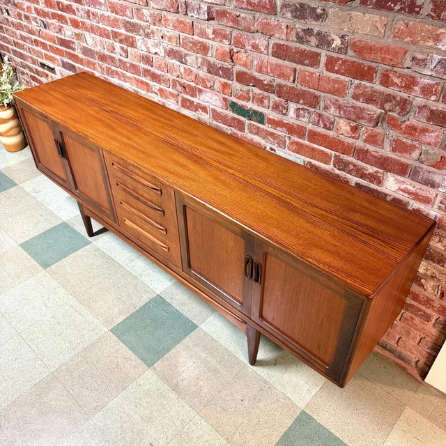 G Plan Mid 20th Century G-Plan Fresco Long John Credenza, Attributed For Sale - Image 4 of 9