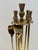 Maison Jansen Pineapple Brass Fireplace Tools For Sale - Image 4 of 12