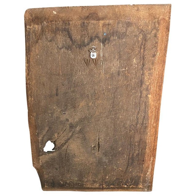 Antique Hand Carved Wooden Panel For Sale In New York - Image 6 of 6