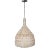 Teshi Rattan Hanging Lamp For Sale