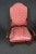 Jacobean Style Carved Walnut Pink Upholstered Throne Chairs - a Pair For Sale In Philadelphia - Image 6 of 10
