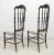 Set of High Back Chiavari Dining Chairs by Gaetano Descalzi, 1950s For Sale - Image 6 of 8