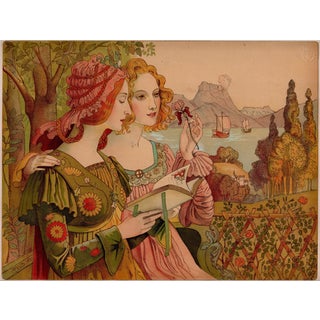 Armand Point, Légende Dorée, 1897, Lithograph on Paper For Sale
