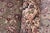 Green Floral 1990's Pak-Persian Green/Beige Wool Round Rug- 8'0'' X 8'2'' For Sale - Image 8 of 9