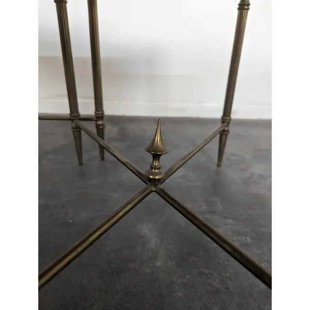 Brown Nesting Tables from Maison Baguès, Set of 3 For Sale - Image 8 of 10