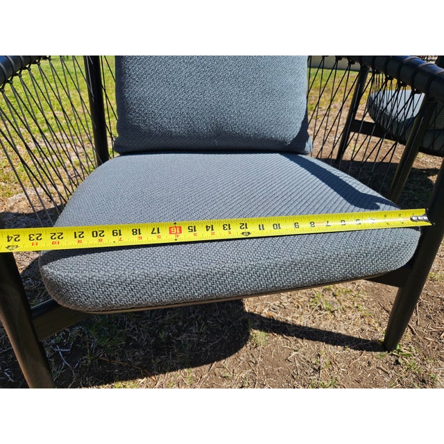A Pair of Herman Miller / Geiger Crosshatch Lounge Chair by Eoos For Sale - Image 9 of 16