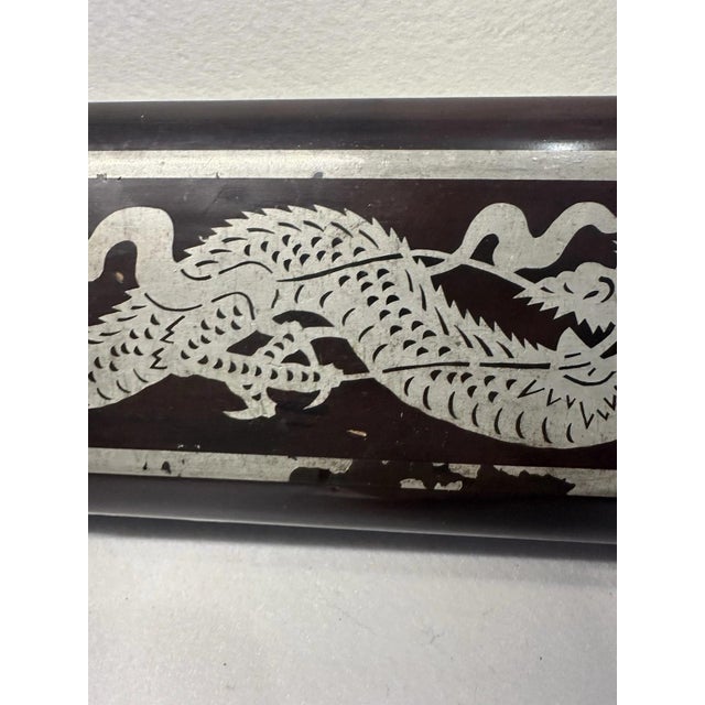Japanese Shikki Lacquer Box with Dragon Motif, 1920s For Sale - Image 12 of 13