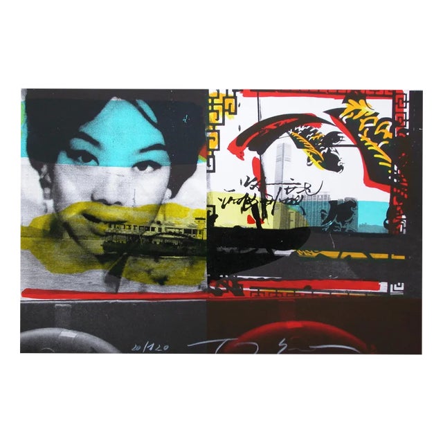 Tony Soulie, Wan Shai, Lithograph For Sale