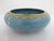 Chinese Turquoise Cloisonne Vase Flower Brush Washer Bowl Custom Stand For Sale - Image 10 of 16