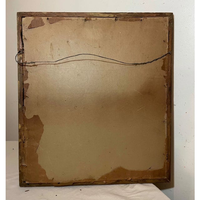 Antique 19th Century Hand Embroidered Velour Taj Mahal Indian Needlepoint Art For Sale - Image 12 of 13