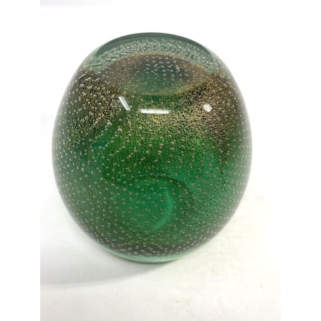 Neoclassical Vintage Miniature Murano Bullicante Bowl For Sale - Image 3 of 5