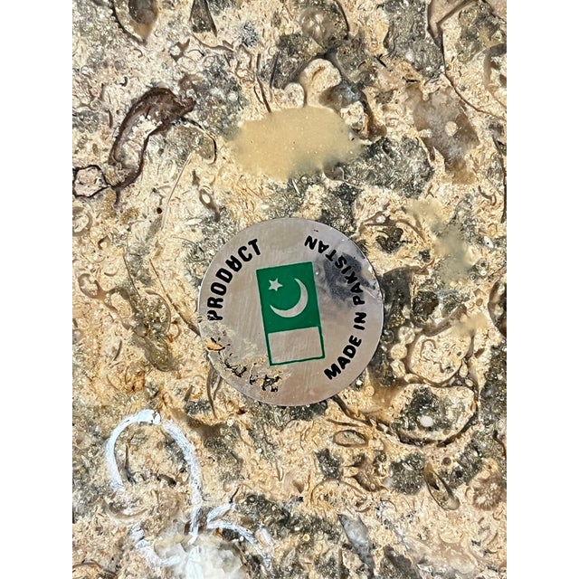 Stone Vintage Footed Stone Plant Stand or Candle Holder For Sale - Image 7 of 7