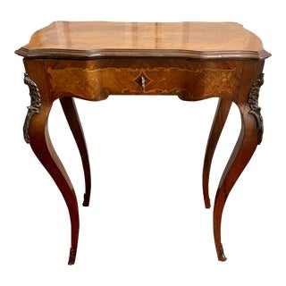 1800’s Petite Ladies Writing Desk Timeless Elegance For Sale
