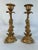 Antique French Gilded Cherub Candlesticks - a Pair For Sale - Image 6 of 12