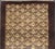 Vintage Turkish Tulu Rug With Ivory Motifs and Chocolate Brown 3′2″ × 6′3″ For Sale - Image 4 of 12
