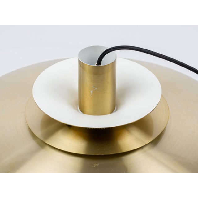 Vintage Danish Verona Hanging Lamp by Kurt Wiborg for Jeka, 1980s For Sale - Image 6 of 12
