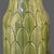 Contemporary Pair of Ceramic Table Lamps Banana Leaf Pattern Tropical Green Color For Sale - Image 3 of 10