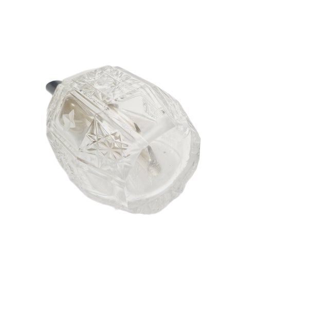 Silver Art Deco Sugar Bowl for Powder, Belgium, 1950s For Sale - Image 8 of 13