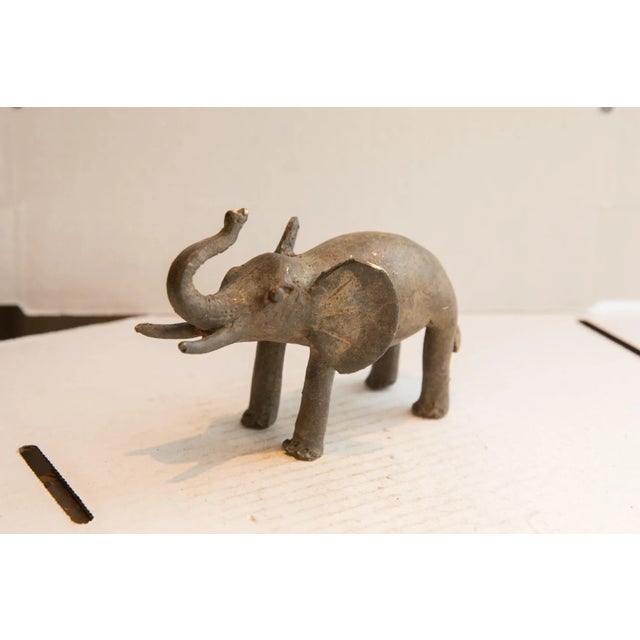 Late 20th Century Vintage African Elephant Sculpture For Sale - Image 5 of 7